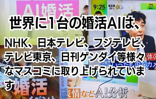 婚活AI「もし犬診断」は様々なマスコミに